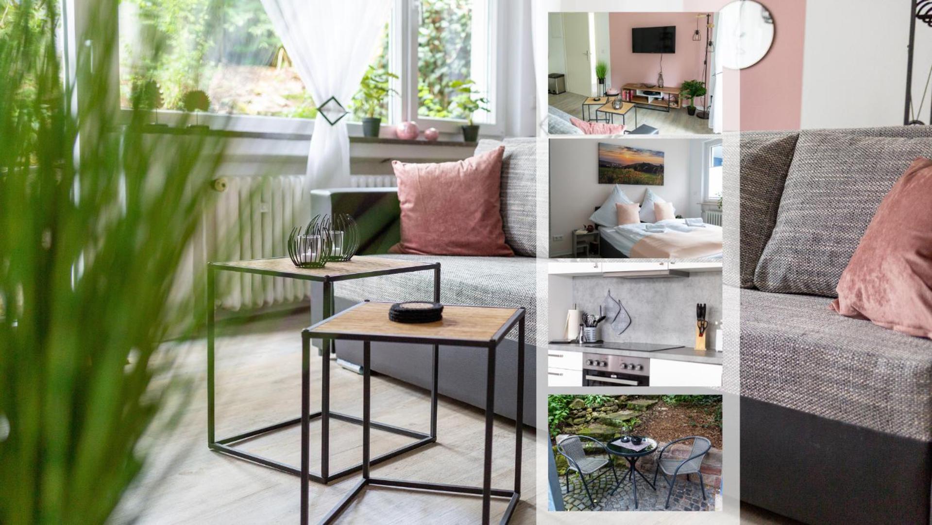 Best Stay Moderne Stadtwohnungen In Huenfeld - Kueche, Schlafsofa, Terrasse Oder Balkon Wlan Smart Tv Kültér fotó